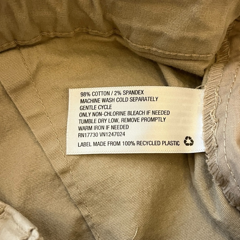 Wild Fable Beige Khaki High Rise HR Cargo Chino Cotton Mini Skirt size 2 - Picture 6 of 6
